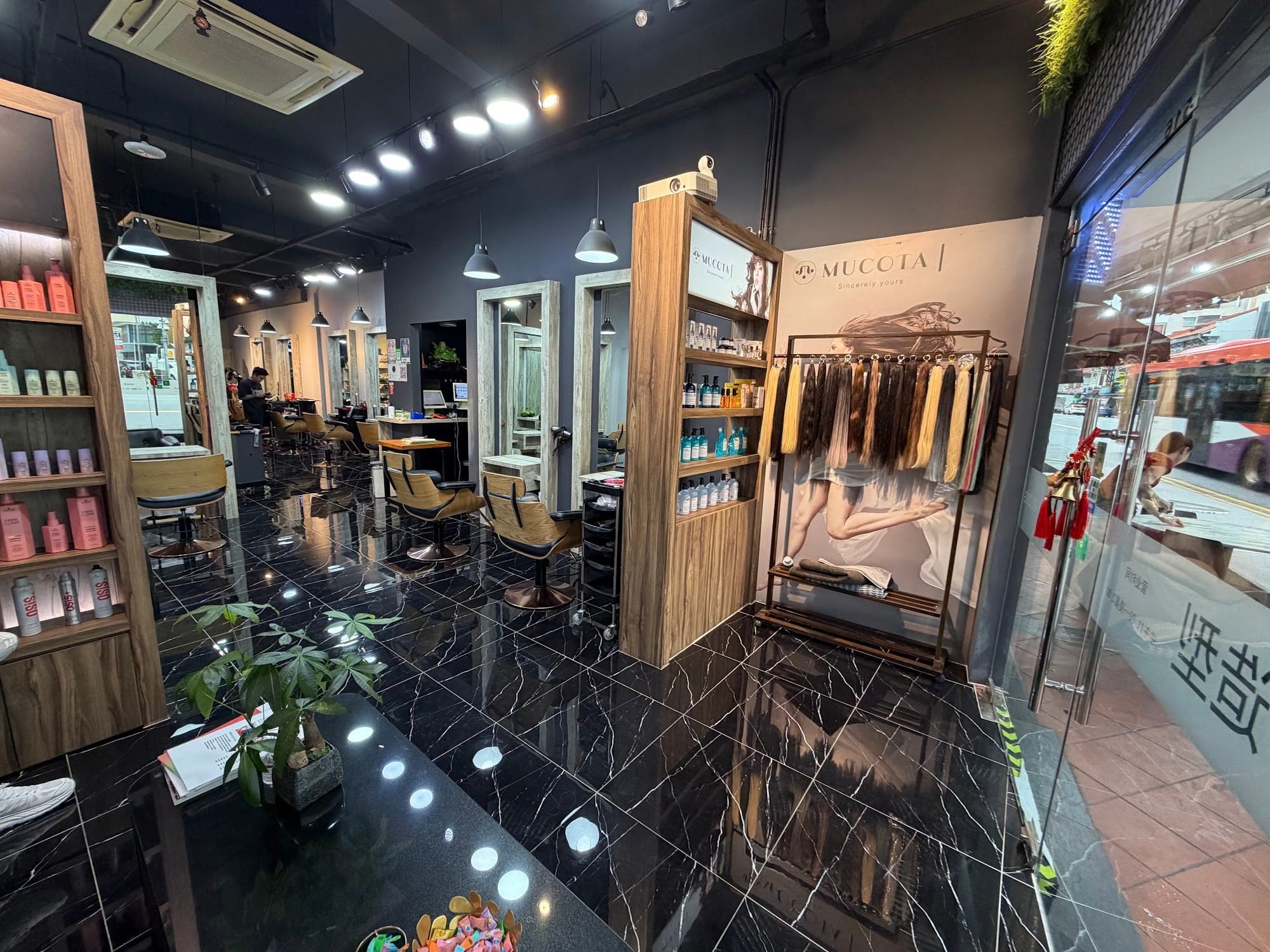Inside Bazaar Hair Salon, Geylang