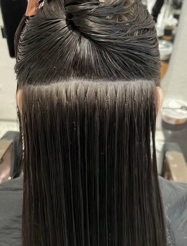 Hair extensions at Bazaar Hair Salon Geylang
